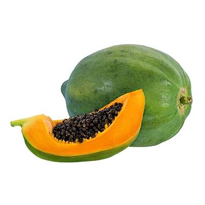 پاپایا گرد بریده شده پاپایا گرد بریده شده