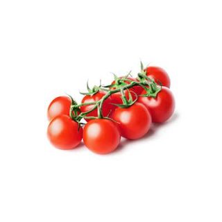 گوجه چری قرمز از بالا