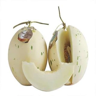 برشی از خربزه شهاب سفید